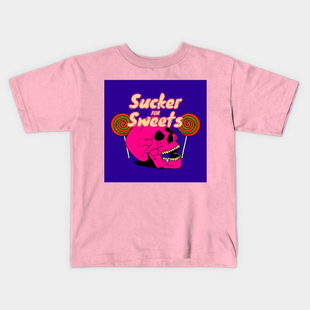 Sucker for sweets Kids T-Shirt by magyarmelcsi